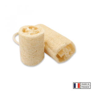 Lot de 2 éponges loofa